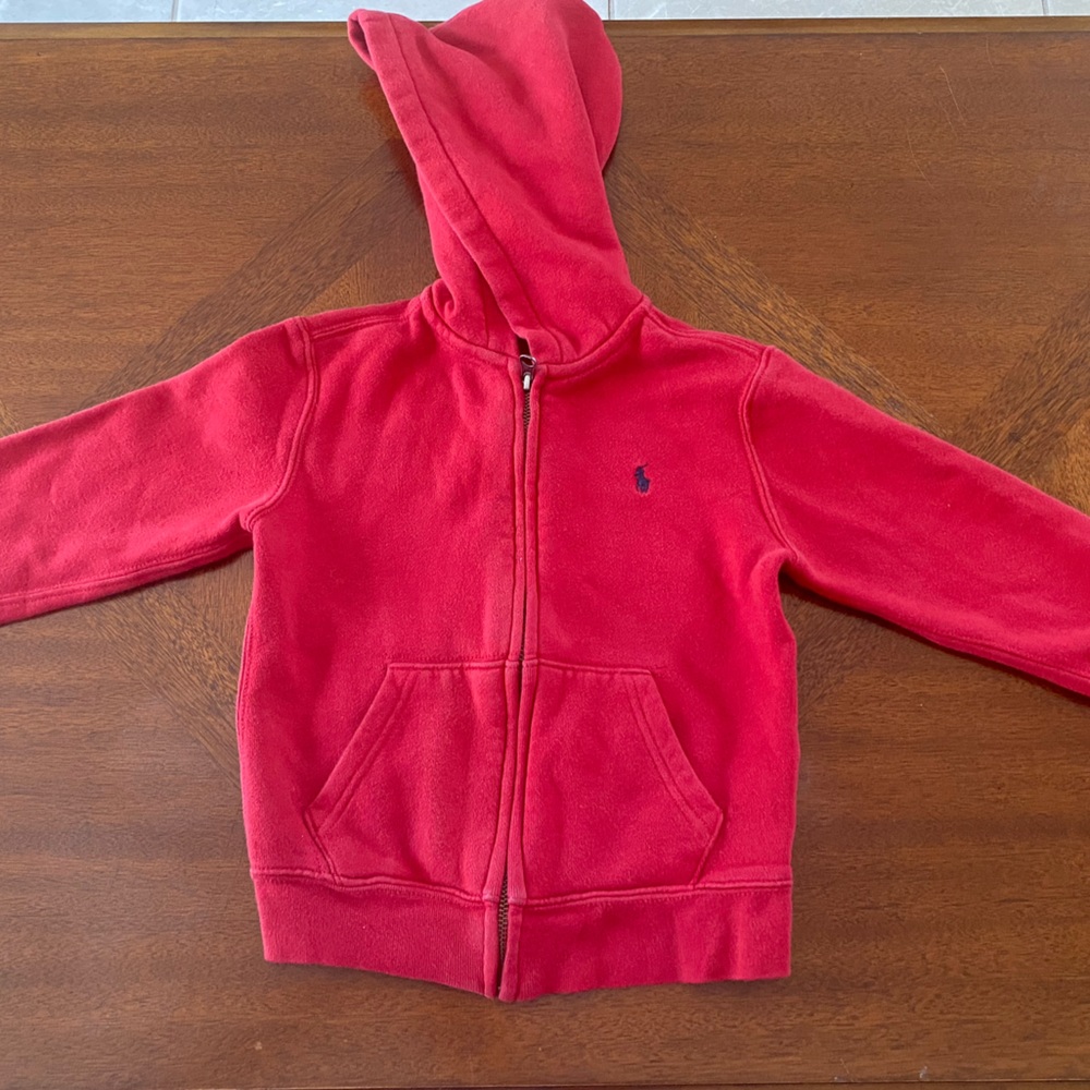 Ralph Lauren Little Boy Zip-Up Hooded Jacket